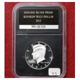 2013 S Kennedy Silver Proof Half ***