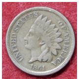 1861 Indian Head Cent