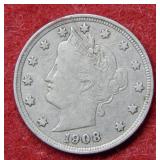 1908 Liberty Head Nickel