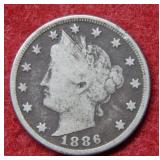 1886 Liberty Head Nickel
