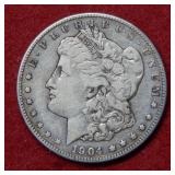 1904 S Morgan Silver Dollar