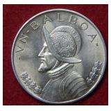 1947 Panama Silver Balboa