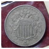 1968 Shield Nickel
