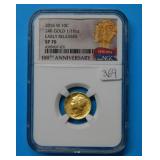 2016 W Mercury Gold Dime 24K 1/10oz NGC SP70
