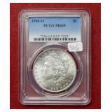 1900 O Morgan Silver Dollar PCGS MS65