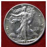 1929 S Walking Liberty Silver Half Dollar Coin