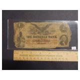 1861 $1 The Beverly Bank Note