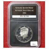 2004 S Kennedy Silver Proof Half Dollar ***