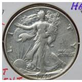 1946 Walking Liberty Silver Half Dollar