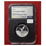 2024Mo Mexico Quarter Silver Onza NGC PF69 UC