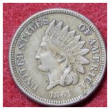1861 Indian Head Cent