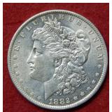 1882 O/S Morgan Silver Dollar