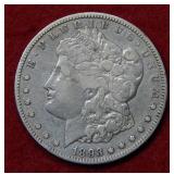 1893 CC Morgan Silver Dollar Coin