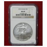 2010 Silver Eagle 1oz NGC MS69