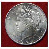 1926 D Peace Silver Dollar