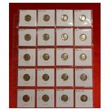 (20) Proof Roosevelt Dimes - back to 1969