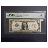 1928 A $1 Silver Certificate FR#1601 PMG 64