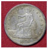 1876 S Silver Trade Dollar