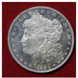 1884 O Morgan Silver Dollar