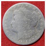 1902 S Morgan Silver Dollar