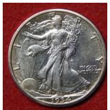 1934 S Walking Liberty Silver Half Dollar Coin