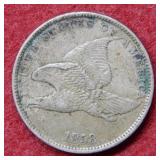 1858 Flying Eagle Cent