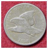 1858 Flying Eagle Cent