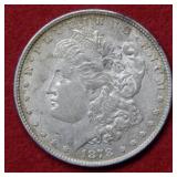 1878 Morgan Silver Dollar - 7/8 Tail Feathers
