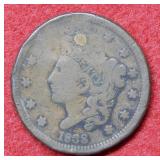 1838 Large Cent