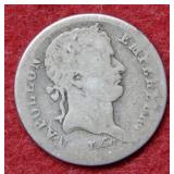 1808 France Silver Coin