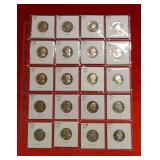 (20) Proof Washington Quarters - back to 1968