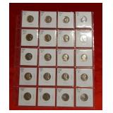 (20) Proof Jefferson Nickels