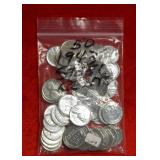 (50) 1943 Steele Cents