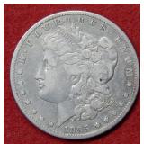 1895 S Morgan Silver Dollar Coin