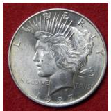 1927 D Peace Silver Dollar Coin