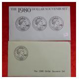 1980 Susan B Anthony Souvenir Set