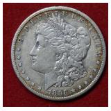 1896 S Morgan Silver Dollar