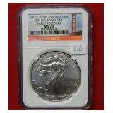 2011(S) Silver Eagle NGC MS70 - Early Releases