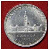 1939 Canada Silver Dollar