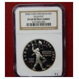2006 P Ben Franklin Scientist $1 NGC PF69 UC