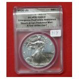 2020(S) Silver Eagle ANACS MS70