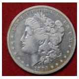 1892 S Morgan Silver Dollar