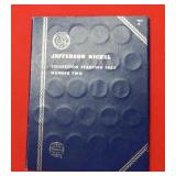 (53) Jefferson Nickels with a free book