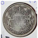 1943 Canada Silver Half