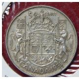 1951 Canada Silver Half