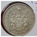 1964 Canada Silver Half