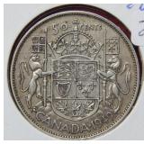 1949 Canada Silver Half