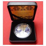 2017 New York City Colorized Silver Eagle 1oz