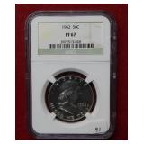 1962 Franklin Silver Half NGC PF67