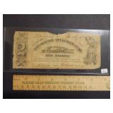 1962 Corporation of Fredericksburg 50 Cent Note